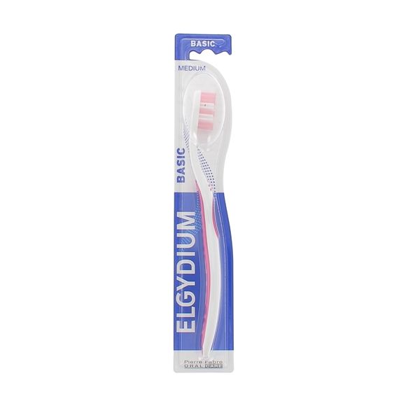 Zahnbürste Basic Medium Elgydium - eine Zahnbürste