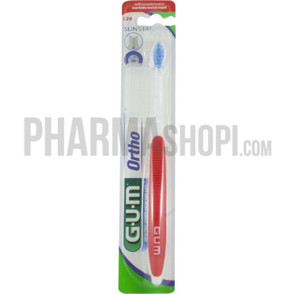 Gum Ortho weiche Zahnbürste - 1 Zahnbürste