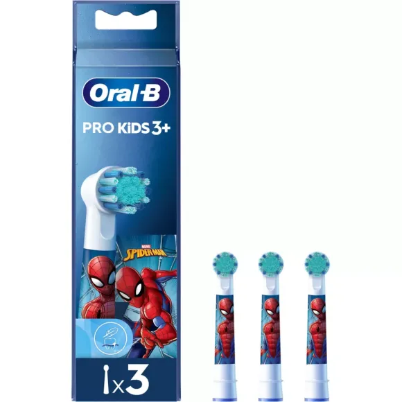Ersatzbürsten Spiderman Oral-B - 3 Bürsten
