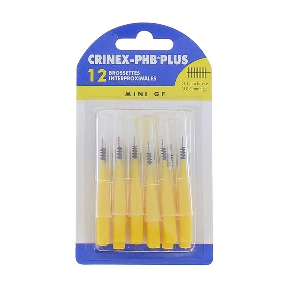 Mini-Interdentalbürsten gf phb plus Crinex - 12 Bürsten