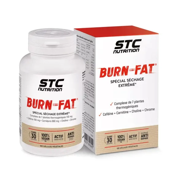 Burn Fat STC Nutrition - Dose von 120 Kapseln