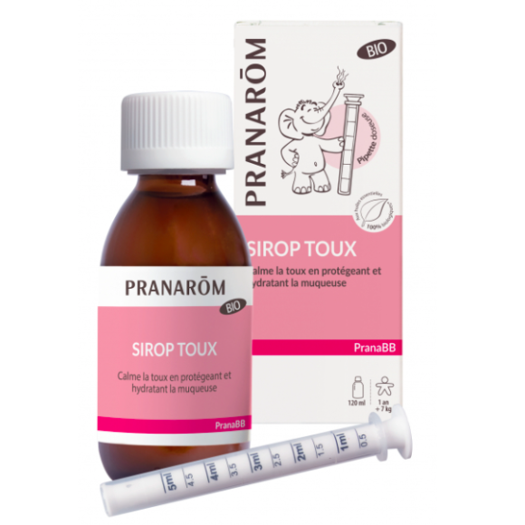 PranaBB Bio Hustensirup Pranarôm - Flasche mit 120 ml