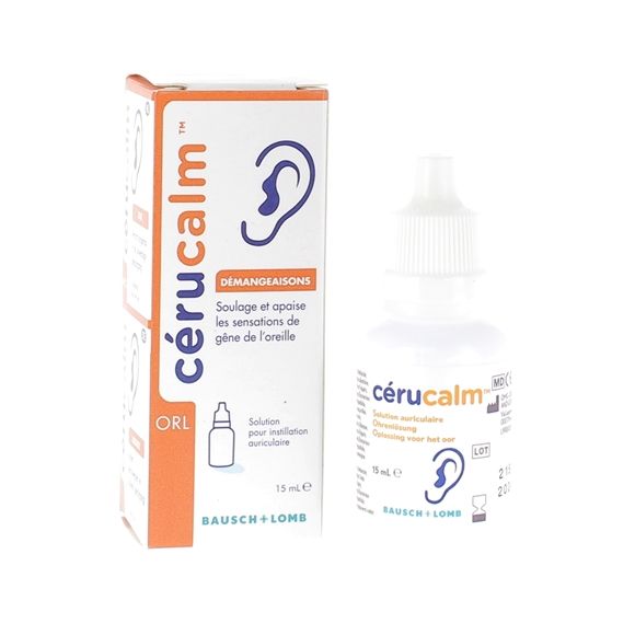 Cerucalm Ohrlösung Juckreiz Bausch Lomb - Flasche 15 ml