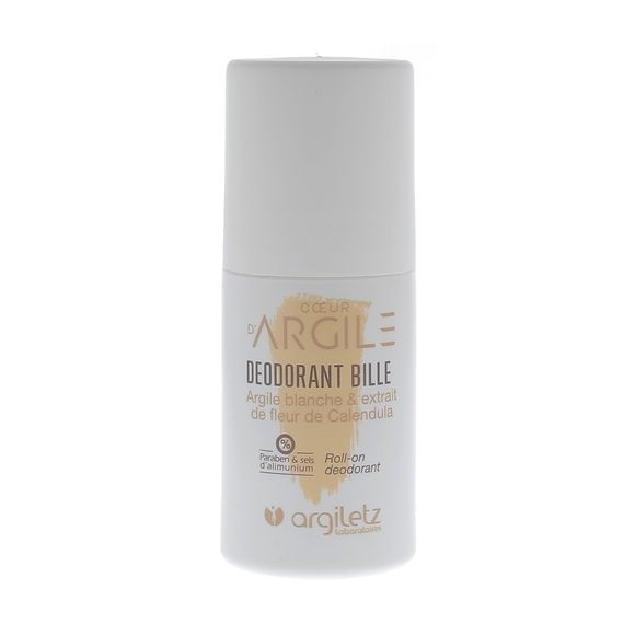 Herz aus Ton Deodorant Roll-On Argiletz - 50 ml