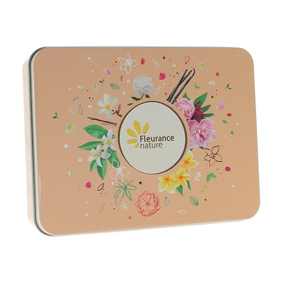 Bio-Handcreme-Set Florale Flucht Fleurance Natur - 4 Tuben à 30 ml