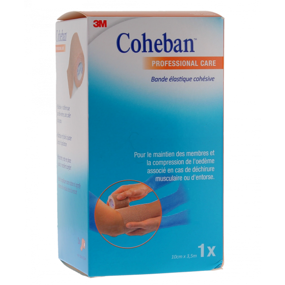 Coheban Kohäsive Kompressionsband 3M - Band von 3,5 m x 10 cm