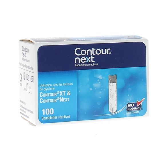 Contour Next Reagenzstreifen - Box mit 100 Streifen