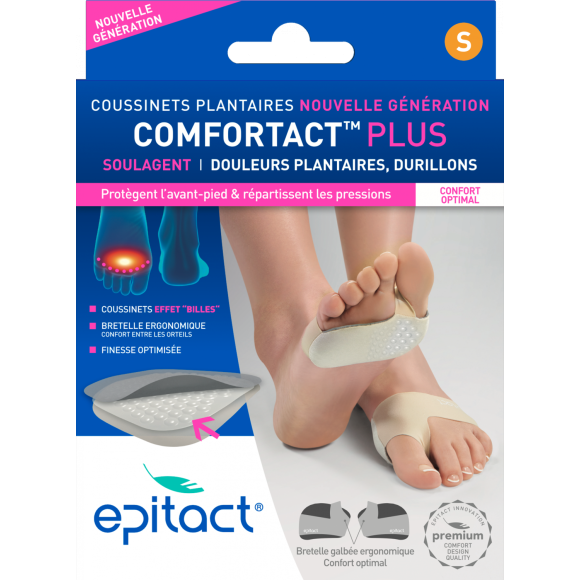 Comfortact Plus Epitact - 1 Paar neue Generation Fußpolster