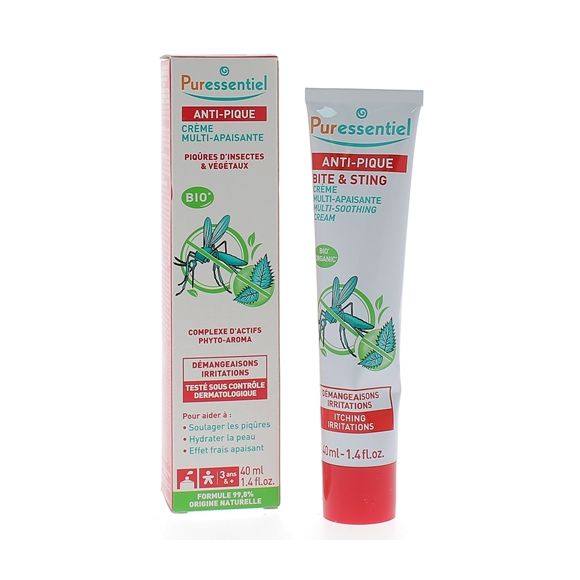Multi-beruhigende Anti-Juckreiz-Creme Puressentiel - 40 ml Tube