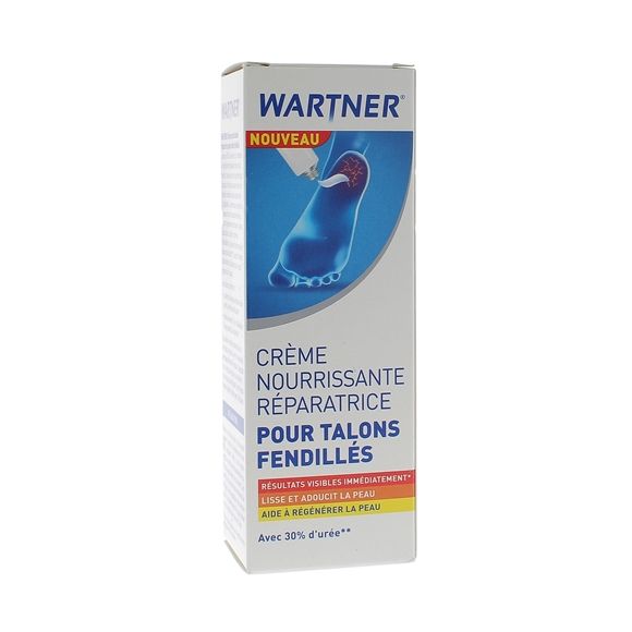 Wartner reparierende nährende Creme für rissige Fersen - 50ml Tube