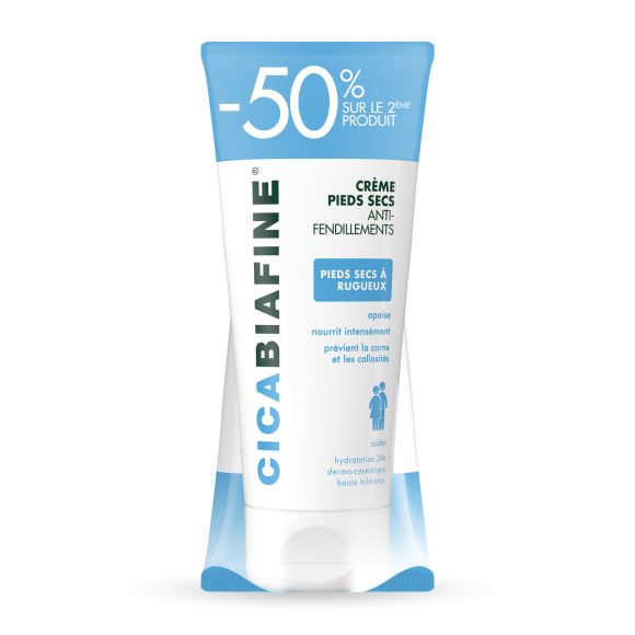 CicaBiafine Anti-Rissbildung Fußcreme - 2er Pack à 100 ml