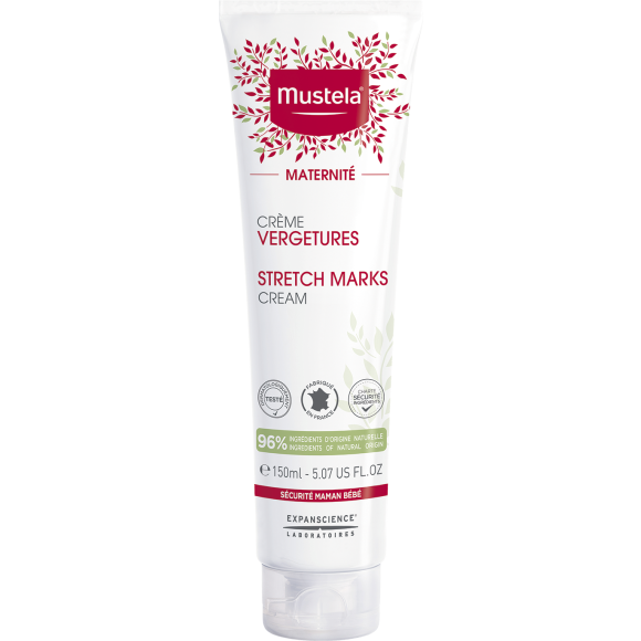 Mustela 3-in-1 Schwangerschaftsstreifen-Präventionscreme - 150 ml Tube