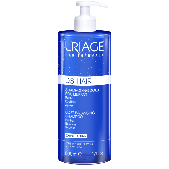 DS Hair Sanftes ausgleichendes Shampoo Uriage - Flasche mit 500 ml