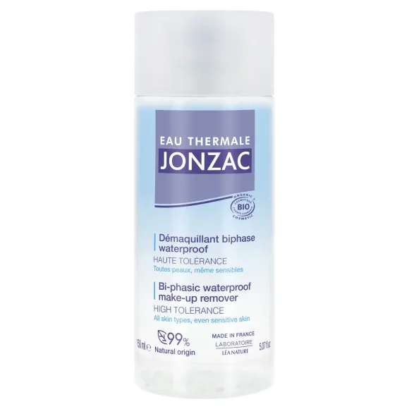 Zweiphasiger wasserfester Make-up-Entferner Eau thermale Jonzac - Flasche mit 150 ml