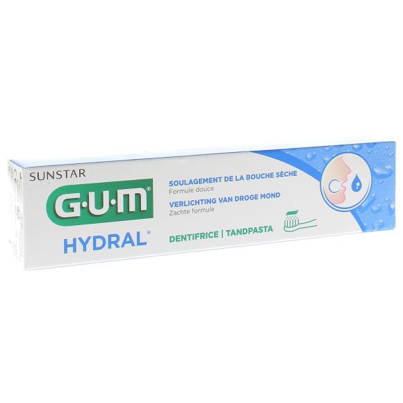 Hydral Zahnpasta sanfte Formel Gum - 75 ml Tube