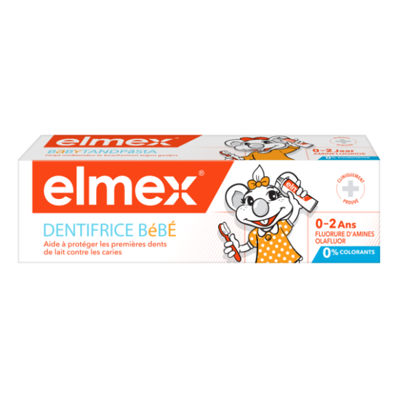 Babyzahnpasta 0-2 Jahre Elmex - Tube mit 50 ml