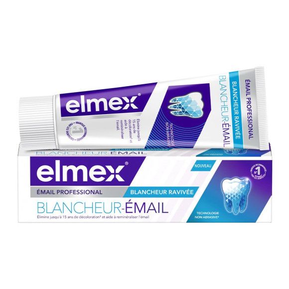 Elmex Zahnpasta für weiße Zähne - 75ml Tube