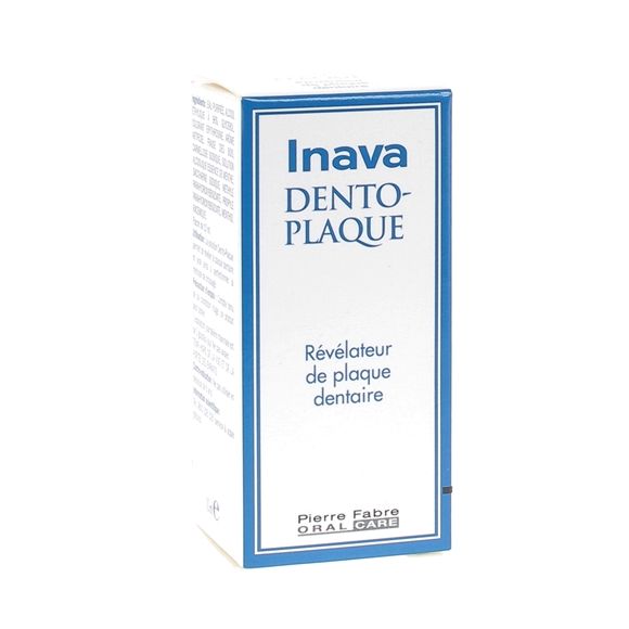 Dento-Plaque Plaque-Entferner Inava - Flasche mit 10 ml