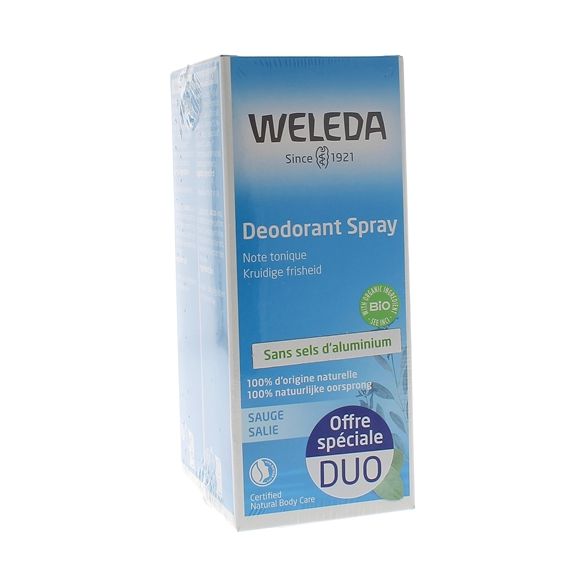 Weleda Salbei-Deodorant - 2er-Pack à 100 ml