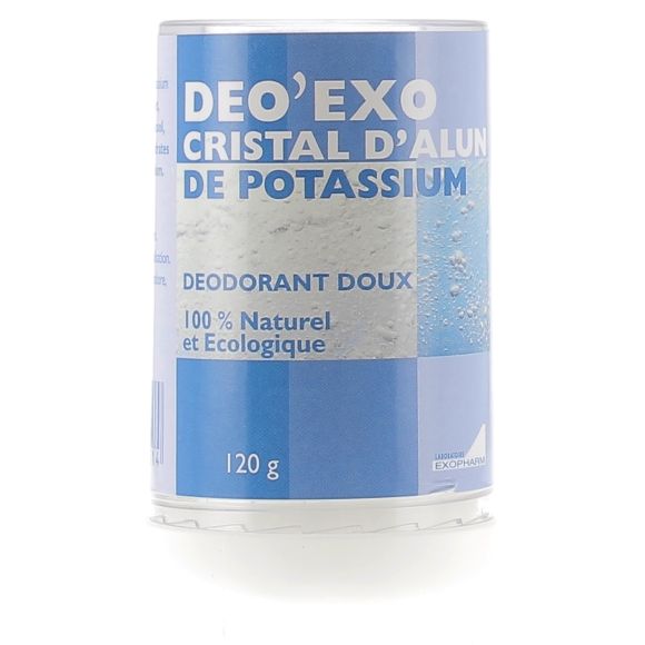 Deo'Exo Kristallsalz-Stick von Potassium Exopharm - 120 g