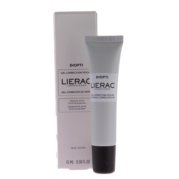 Diopti Gel Korrektur Taschen Lierac - Tube mit 15 ml