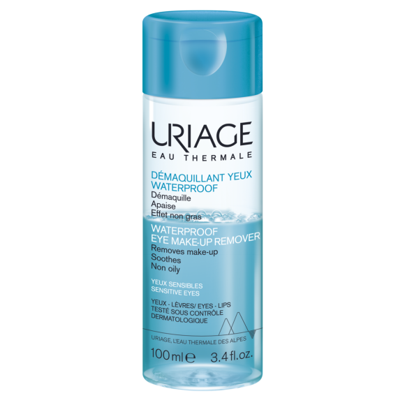 Wasserfester Augen-Make-up-Entferner Uriage - Flasche mit 100 ml