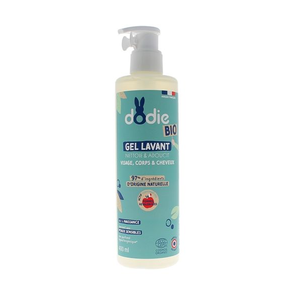 Bio-Waschgel Dodie - Pumpflasche 400ml
