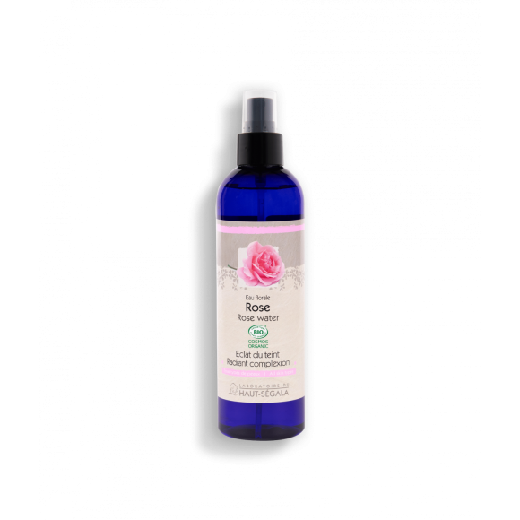 Bio-Rosenblütenwasser Teint-Glow Haut-Ségala - Pumpflasche 250 ml