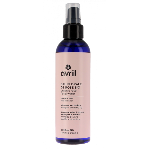 Bio-Rosenblütenwasser Avril - Spray mit 200 ml