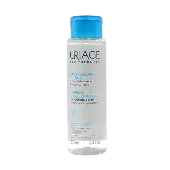 Thermal-Mizellenwasser für normale bis trockene Haut Uriage - Flasche mit 250 ml