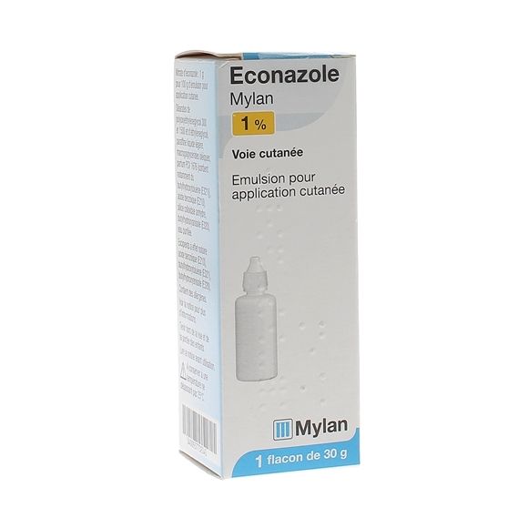Econazol 1% Emulsion Mylan - 1 Flasche mit 30g