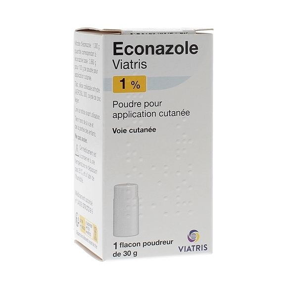 Econazol 1% Pulver Viatris - 1 Flasche Pulver