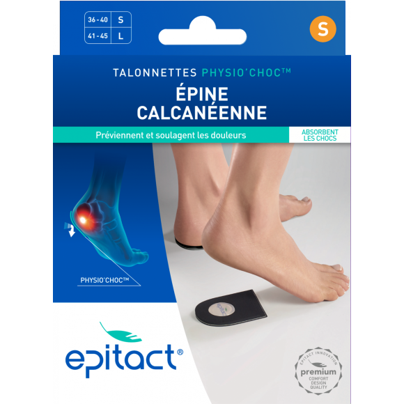 Physio'choc Fersensporn Einlagen Größe S Epitact - 1 Paar