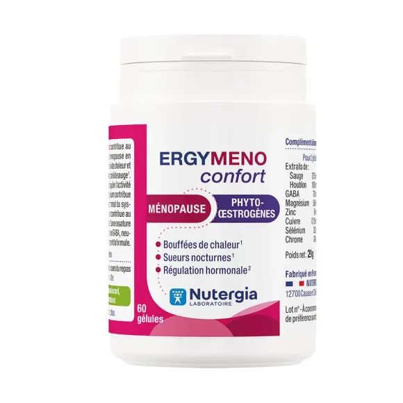 ErgyMeno Komfort Menopause Nutergia - Dose von 60 Kapseln