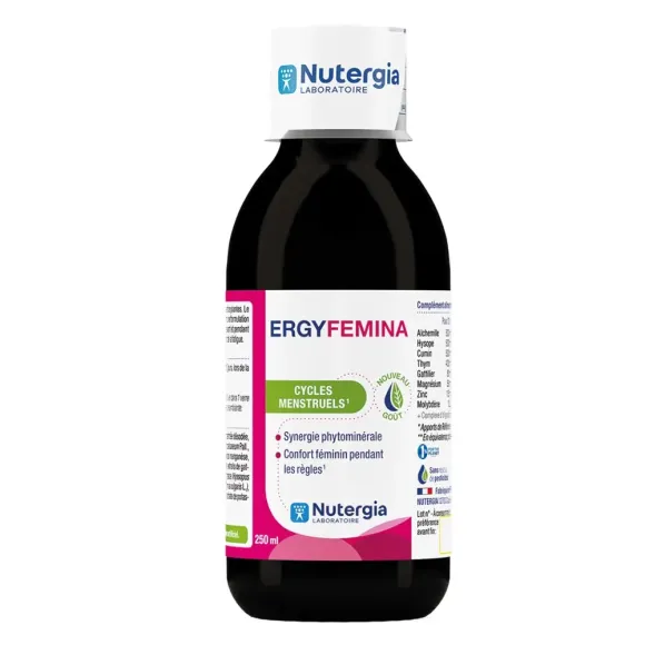 Ergyfemina Menstruationszyklen Nutergia - Flasche mit 250ml