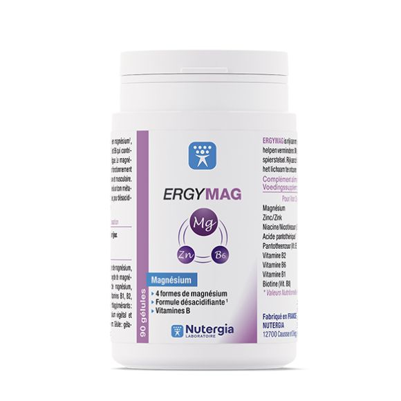 Ergymag Magnesium Nutergia - Dose von 180 Kapseln