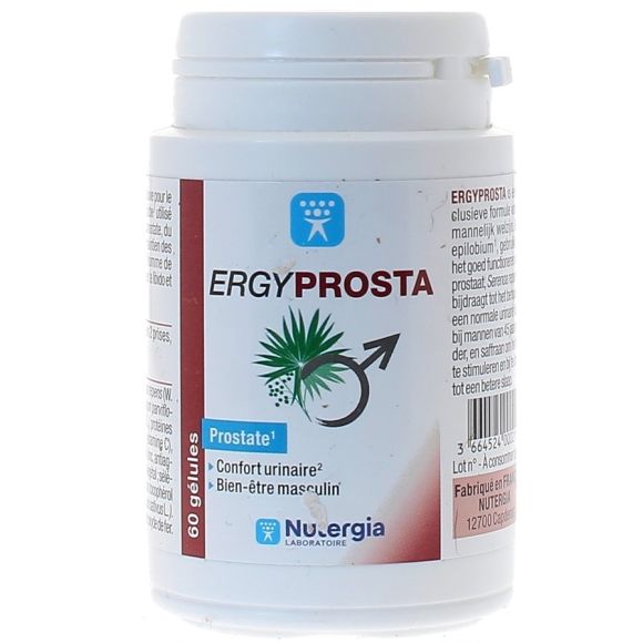 Ergyprosta Komfort für die männlichen Harnwege Nutergia - Packung mit 60 Kapseln