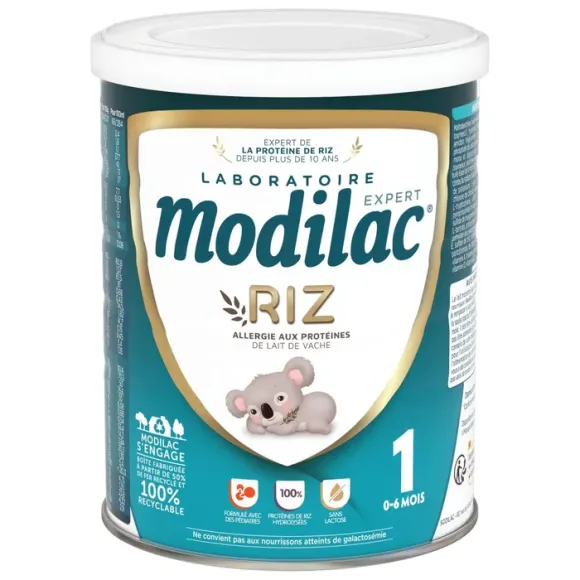 Reisdrinkpulver 1. Alter 0-6 Monate Modilac Expert - Dose 400g