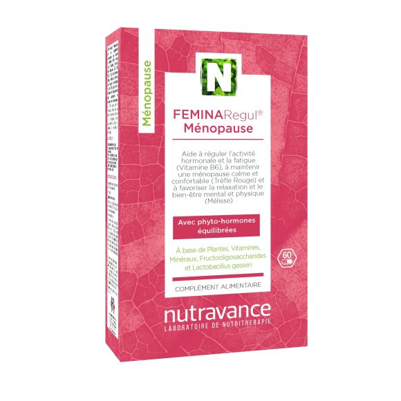 FEMINARegul Menopause Nutravance - Packung mit 60 Kapseln