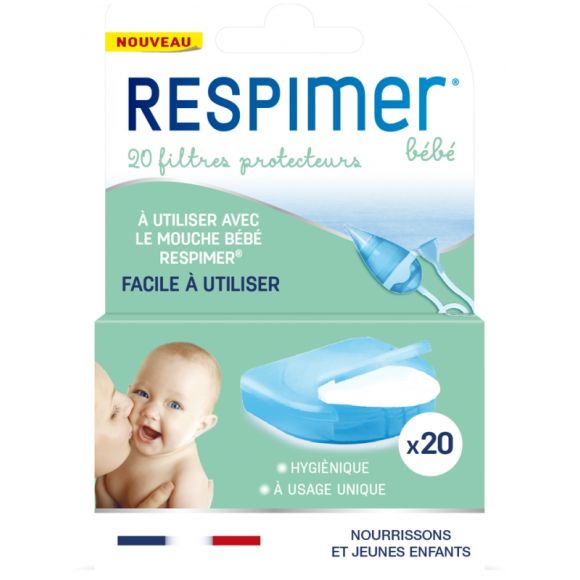 Schutzfilter für Babys Respimer - Packung mit 20 Filtern