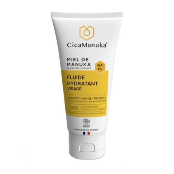 Bio-Feuchtigkeitscreme für das Gesicht mit Manuka-Honig IAA15+ Cica Manuka - 50ml Tube