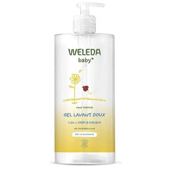 Sanfte Baby-Waschgel Weleda - Pumpflasche 750ml