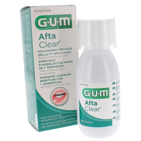 Afta Clear GUM - Flasche mit 120 ml