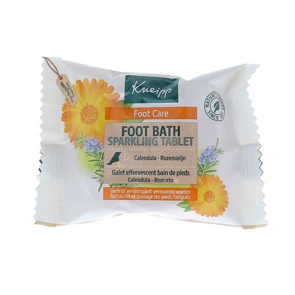 Sprudelndes Fußbad mit Ringelblume und Rosmarin Kneipp - Beutel mit 80g