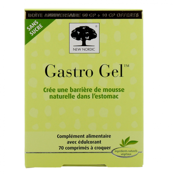 Gastro Gel New Nordic - 60 Tabletten + 10 geschenkt