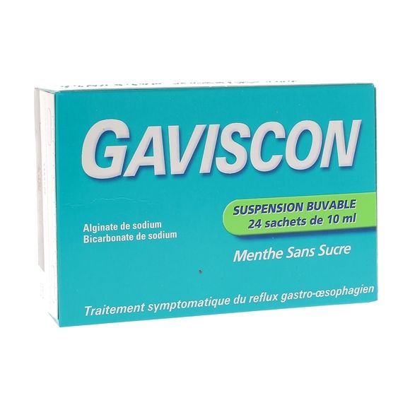 Gaviscon Suspension zum Einnehmen in Beuteln - Packung mit 24 Beuteln