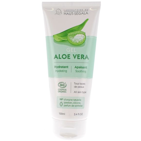 Aloe Vera Gel Feuchtigkeitsspendend Beruhigend Laboratoire Haut-Ségala - Tube mit 100 ml