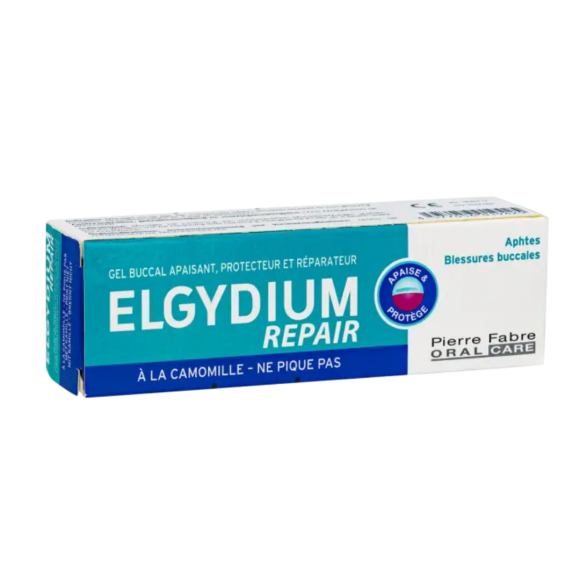 Kamillen-Mundgel Elgydium Repair - Tube mit 15 ml