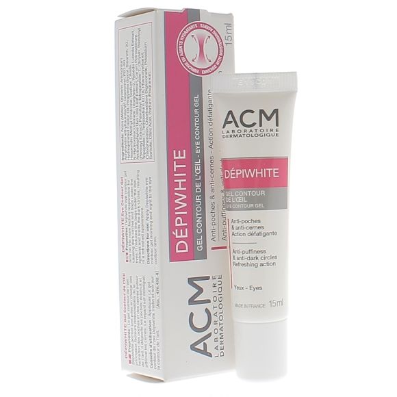 Augenpflegegel Dépiwhite gegen Schwellungen und Augenringe ACM - 15 ml Tube