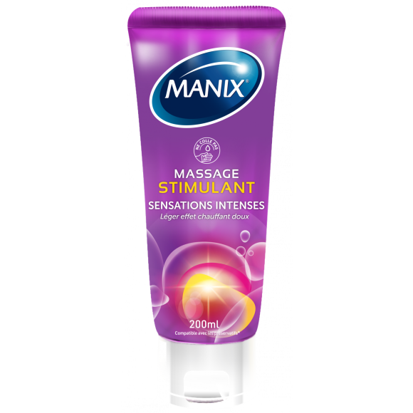 Massagegel für intensive Empfindungen Manix - 200ml Tube